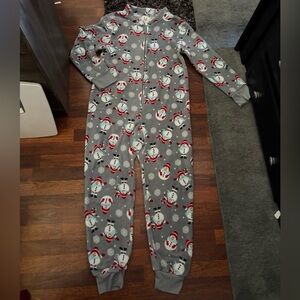 Unisex onesie Christmas edition with snowman
